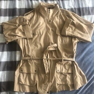 Plus Size Utility Jacket